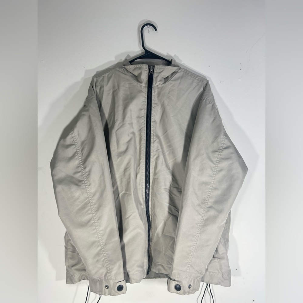 Vintage Old Navy Mens Jacket Beige Full Zip